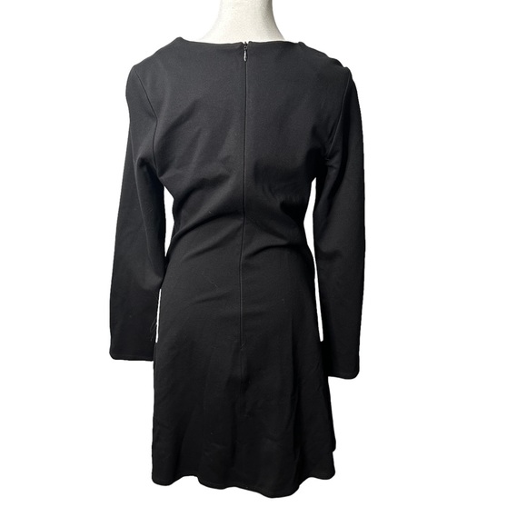 Anthropologie Hutch Black White A Line Mod Round Pocket Dress - Picture 3 of 6